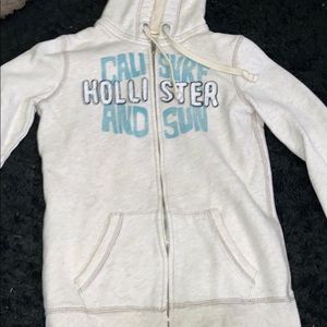 hollister zip up jacket